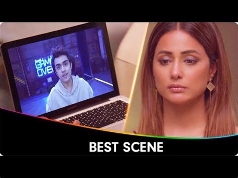 Hina Khan Breasts Scene in Hacked .